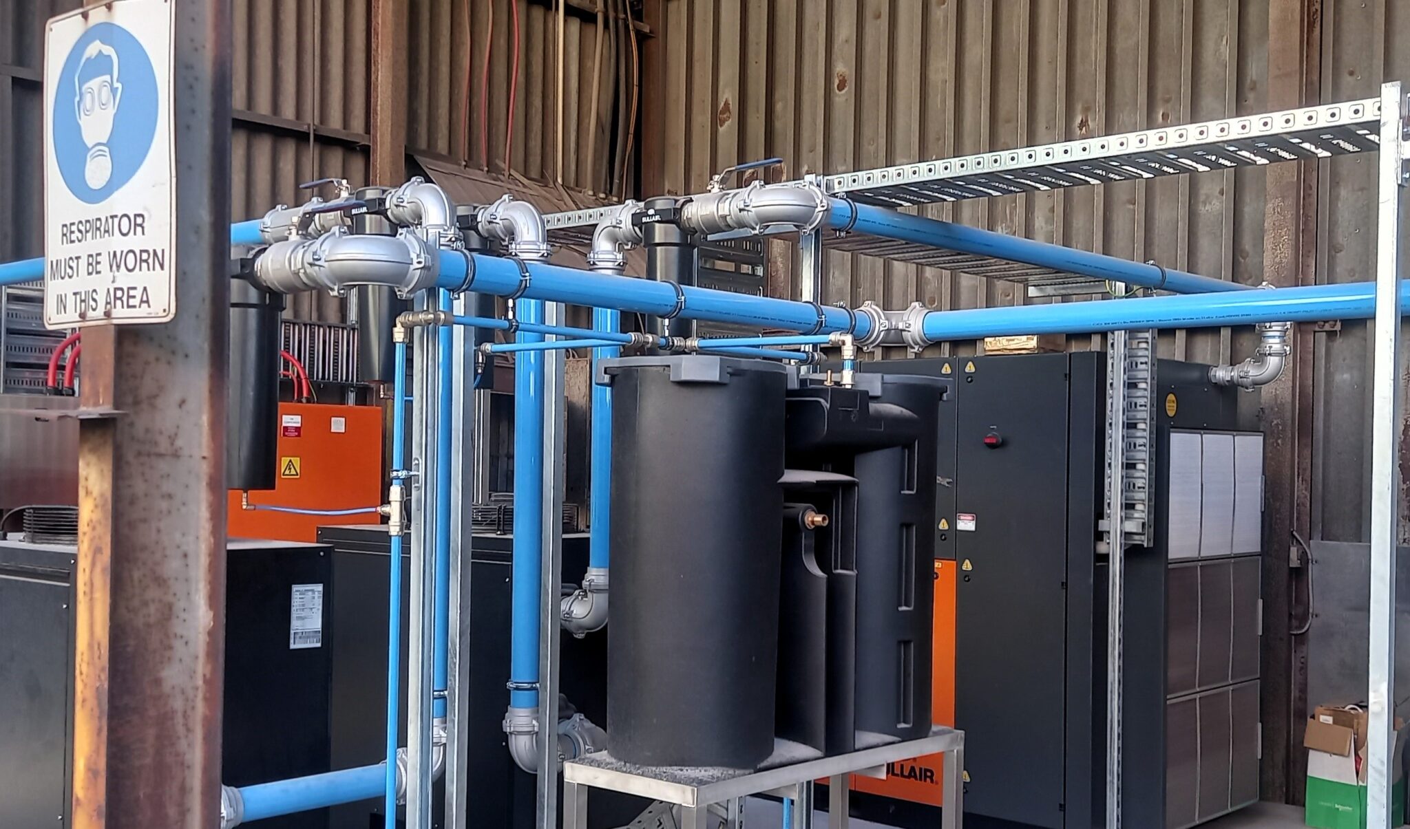 Infinity Compressed Air Pipe and Fitting system